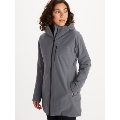 Jackets and Vests: Marmot Bleeker Component 3 in 1 Jacket Womens Grey Canada LOYEMA286